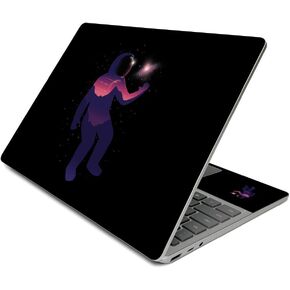 MightySkins Skin Compatible with Surface Laptop Go (2020) - Astronaut | Protective, Durable, and Unique Vinyl Decal wrap Cover | Easy to Apply, Remove, and Change Styles | Made in The USA