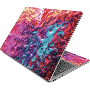 MightySkins Skin Compatible with Surface Laptop Go (2020) - Paint Party | Protective, Durable, and Unique Vinyl Decal wrap Cover | Easy to Apply, Remove, and Change Styles | Made in The USA