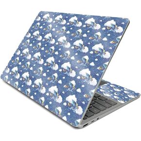 MightySkins Glossy Glitter Skin Compatible with Surface Laptop Go (2020) - Rainbow Pegasus | Protective, Durable High-Gloss Glitter Finish | Easy to Apply, Remove, and Change Styles | Made in The USA