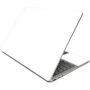 MightySkins Skin Compatible with Surface Laptop Go (2020) - Solid White | Protective, Durable, and Unique Vinyl Decal wrap Cover | Easy to Apply, Remove, and Change Styles | Made in The USA