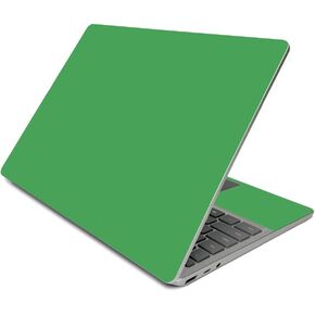 MightySkins Skin Compatible with Surface Laptop Go (2020) - Solid Green | Protective, Durable, and Unique Vinyl Decal wrap Cover | Easy to Apply, Remove, and Change Styles | Made in The USA