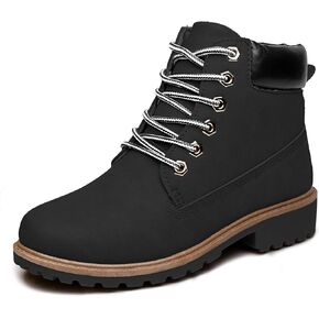 Women's Work Boots Hiking - Waterproof Outdoor Construction Motorcycle Combat