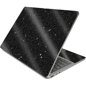MightySkins Glossy Glitter Skin Compatible with Surface Laptop Go (2020) - Deep Space | Protective, Durable High-Gloss Glitter Finish | Easy to Apply, Remove, and Change Styles | Made in The USA