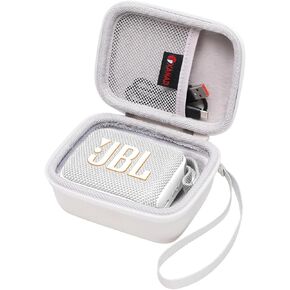 XANAD Hard Case for JBL GO 4/ GO 3 Portable Bluetooth Speaker - Travel Protective Carrying Storage Case Bag(Black)