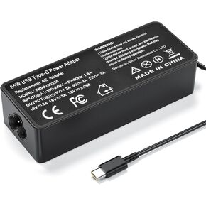 65W 45W USB-C Charger for Lenovo T14 Yoga 7i 9i - Fit for Lenovo Thinkpad T14 T14S, Gen 1 2 3 4 5 6 7 8 9 10 11, Yoga 6 7 9 7i 9i 720 730 C740 C930 Laptop Power Supply Cord