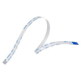 MECCANIXITY FFC Ribbon Flat Flexible Cable, 18 Pin 0.5mm Pitch 200mm Long (B Type) for LCD 3D Printer Camera DVD TV Laptop Audio Pack of 10