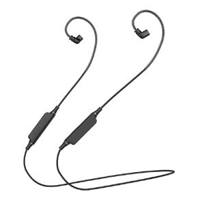 KBEAR BT5 Bluetooth IEM Cable with 3-Button Mic/Remote,Bluetooth Replacement Cable for KZ ZSN/ZSN PRO/ZS10 PRO/AS16/AS12/ZSX/ZSN PRO X/ZAX/ASF/ASX/DQ6/AST/ZAS/EDX PRO /D-Fi/PR2/CCA CRA Earbuds (C Pin)