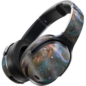 MightySkins Glossy Glitter Skin for Skullcandy Crusher ANC - Eagle Nebula | Protective, Durable High-Gloss Glitter Finish | Easy to Apply, Remove, and Change Styles | Made in The USA