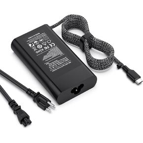New Slim USB C HP Spectre X360 Charger, 65W Laptop Power Supply for HP 13-AC023DX 13-AE011DX 13-AK0015NR 13-AP0013DX, 12-A001TU 12-A001CY 14-EA0035TU Type C Adapter