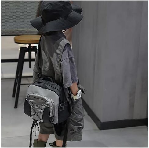 Waterproof Sling Backpack Crossbody Sling Bag for Women Men, Multipurpose Travel Hiking Adjustable Chest Bag Casual Daypack with Anti-theft Pocket in Saudi Arabia