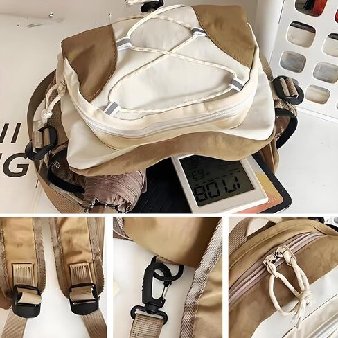 Waterproof Sling Backpack Crossbody Sling Bag for Women Men, Multipurpose Travel Hiking Adjustable Chest Bag Casual Daypack with Anti-theft Pocket in Saudi Arabia