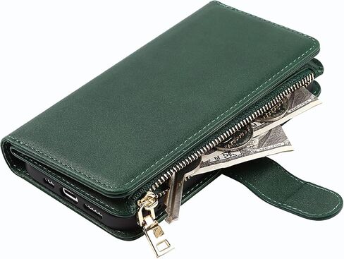 حافظة محفظة كروس لهاتف آيفون 14 برو ماكس مع حامل فتحة للبطاقات، حافظة من جلد البولي يوريثان بجيب بسحاب ومحفظة قلابة وحقيبة يد إغلاق مغناطيسي مع حزام حبل قابل للفصل لهاتف آيفون 14 برو ماكس- أزرق in Kuwait