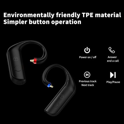 محول بلوتوث TRN BT20 Pro IEM، وحدة سماعة بلوتوث لاسلكية (بدون سماعة رأس) (MMCX) in Saudi Arabia