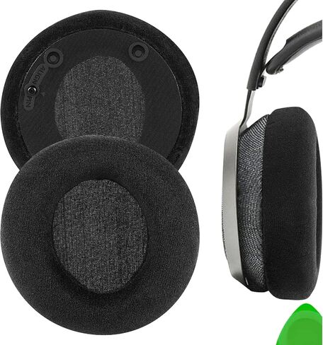 وسائد أذن بديلة من القطيفة المريحة من Geekria لسماعات الرأس السلكية Philips Fidelio X3، وسائد أذن لسماعات الرأس، وقطع إصلاح غطاء أكواب الأذن (أسود) in Saudi Arabia
