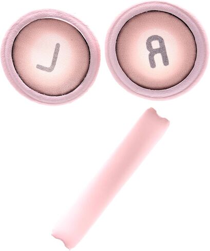Genuine Headphone Earpads w/Bluetooth Headset Headband Cover Replacement for JBL Tune 500 500BT 510BT 520BT 560BT 450BT - Pink in Saudi Arabia