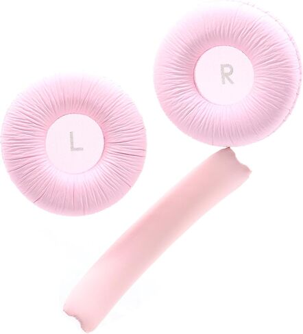 Genuine Headphone Earpads w/Bluetooth Headset Headband Cover Replacement for JBL Tune 500 500BT 510BT 520BT 560BT 450BT - Pink in Saudi Arabia