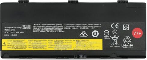 77+ L17M6P51 Laptop Battery Compatable with Lenovo ThinkPad P50 P51 P52 Series Notebook 01AV477 SB10H45077 00NY492 01AV496 SB10K97634 SB10H45078 00NY493 in Kuwait
