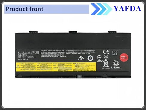77+ L17M6P51 Laptop Battery Compatable with Lenovo ThinkPad P50 P51 P52 Series Notebook 01AV477 SB10H45077 00NY492 01AV496 SB10K97634 SB10H45078 00NY493 in Kuwait