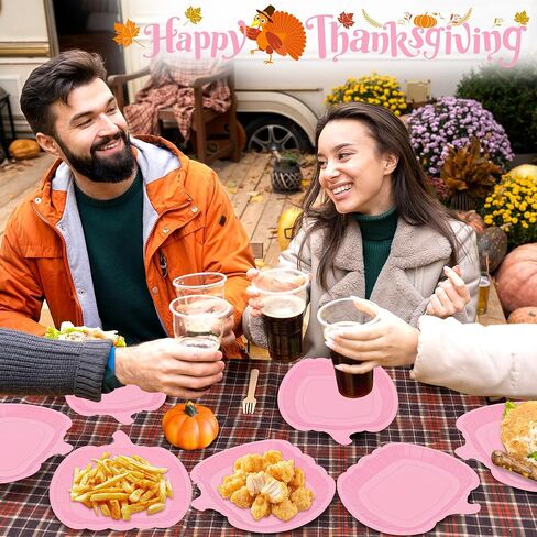 50 PCS Halloween Plates, 9.4'' X 9.6'' Pumpkin Shaped Plates, Disposable Halloween Paper Plates, Black Halloween Party Plates Tableware for Halloween Party Favors Halloween Decorations Pumpkin Decor in Kuwait