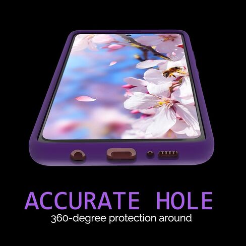 for Galaxy A71 5G Case, for Samsung A71 5G Case Liquid Silicone Case Soft Silicone Gel Rubber Bumper Slim Fit Shockproof Protective Phone Case for Samsung Galaxy A71 5G, Black in Saudi Arabia