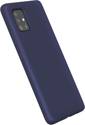 for Galaxy A71 5G Case, for Samsung A71 5G Case Liquid Silicone Case Soft Silicone Gel Rubber Bumper Slim Fit Shockproof Protective Phone Case for Samsung Galaxy A71 5G, Black in Saudi Arabia