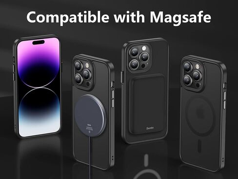 BENKS for iPhone 16 Pro Case Compatible with Magsafe, [PassionGreen ArmorAir] Built with Dupont Kevlar 600D Aramid, Ultra Slim & Lightweight iPhone 16 Pro Minimalist Case Multicolor in Kuwait