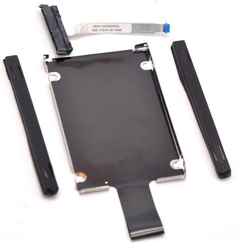 دعامة حامل محرك الأقراص الصلبة SATA + قضيب مطاطي وكابل موصل لـ HP Omen 15-AX 15-AX016TX 15-AX218TX 15-AX256TX 15-AX240TX CF1015CL DDOG35HD022 in Saudi Arabia