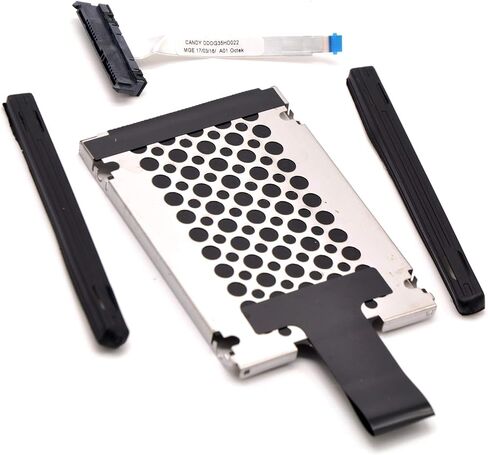 دعامة حامل محرك الأقراص الصلبة SATA + قضيب مطاطي وكابل موصل لـ HP Omen 15-AX 15-AX016TX 15-AX218TX 15-AX256TX 15-AX240TX CF1015CL DDOG35HD022 in Saudi Arabia
