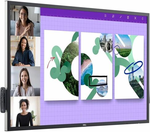 Dell P5524QT 55" UHD 4K Touchscreen Commercial Monitor in Saudi Arabia