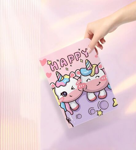 Rotating Case for iPad 9.7 inch 6th/5th (2018/2017), and iPad Air 2 with Auto Sleep/Wake, Unicorn in Saudi Arabia