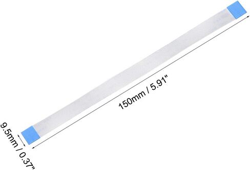 uxcell Flexible Flat Cable, 18 Pins 0.5mm Pitch 150mm FPC FFC Flexible Ribbon Cable for LCD TV Car Audio DVD Player Laptop 20Pcs (A Type) in Kuwait