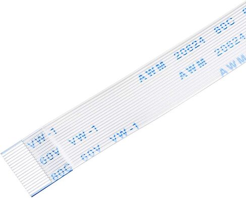 uxcell Flexible Flat Cable, 18 Pins 0.5mm Pitch 150mm FPC FFC Flexible Ribbon Cable for LCD TV Car Audio DVD Player Laptop 20Pcs (A Type) in Kuwait