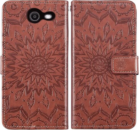 Phone Case for Samsung Galaxy J7 Prime 2017 J 7 Skypro Sky Pro J7V V S727VL Wallet with Tempered Glass Screen Protector Leather Flip Cover Card Holder Cell Glaxay Halo 7J Perx J7prime Women Purple in Saudi Arabia