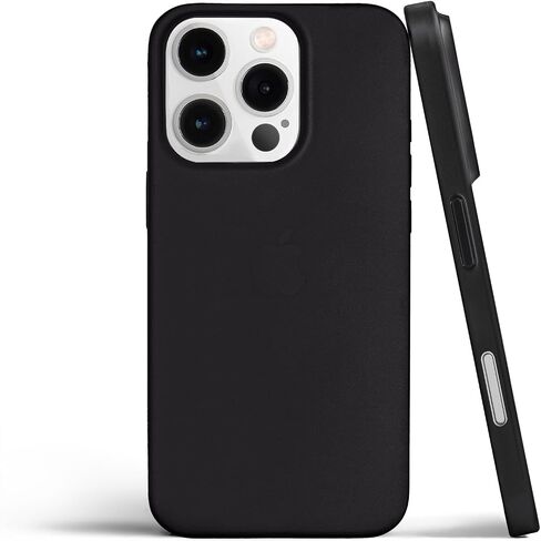 totallee Thin iPhone 16 Pro Case, Thinnest Cover Ultra Slim Minimal - for Apple iPhone 16 Pro (2024) (Frosted Black) in Kuwait