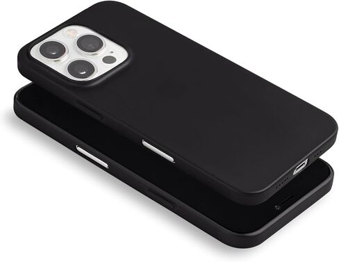 totallee Thin iPhone 16 Pro Case, Thinnest Cover Ultra Slim Minimal - for Apple iPhone 16 Pro (2024) (Frosted Black) in Kuwait