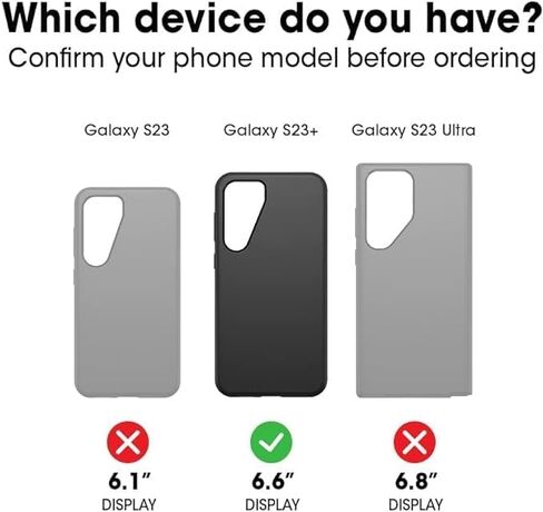 حزمة OtterBox Galaxy S23 Plus (فقط): - حافظة سلسلة Defender - Lichen The Trek (أخضر) - مشبك الحافظة متضمن - حماية دفاعية ميكروبية - طقم شحن حائط USB-C إلى USB-C، 20 وات. in Saudi Arabia