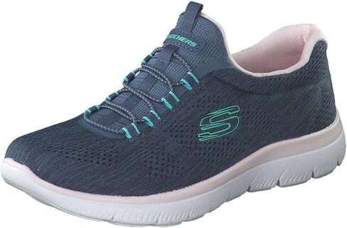 حذاء رياضي نسائي من Skechers Sport Summits Fun Flare، NVMT=كحلي متعدد، 9.5 in Kuwait