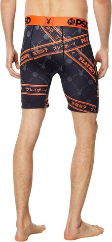 PSD Men's Playboy Mix Mid Length 3-Pack Boxer Briefs, Multi, XXL in Saudi Arabia
