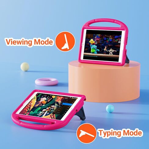 حافظة أطفال لجهاز iPad 10.2/10.5 بوصة، حافظة أطفال مقاومة للصدمات لجهاز iPad 9th/8th/7th Generation 2021/2020/2019، لجهاز iPad Air 3rd & Pro 10.5 بوصة - حافظة واقية خفيفة الوزن مع مقبض وحامل، أزرق in Saudi Arabia