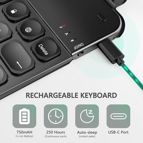 حافظة لوحة مفاتيح مغناطيسية بحامل ناتئ عائم متوافقة مع iPad Pro 12.9، حافظة iPad مع اختصارات iPadOS، لوحة تتبع متعددة اللمس، إضاءة خلفية 7 ألوان، بطارية 800 مللي أمبير، اتصال بلوتوث 5.2 (أسود) in Saudi Arabia