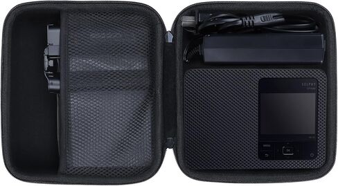 Hard Case Compatible with Canon SELPHY CP1500 CP1300 CP1200 Compact Photo Printer (Black Case) in Saudi Arabia