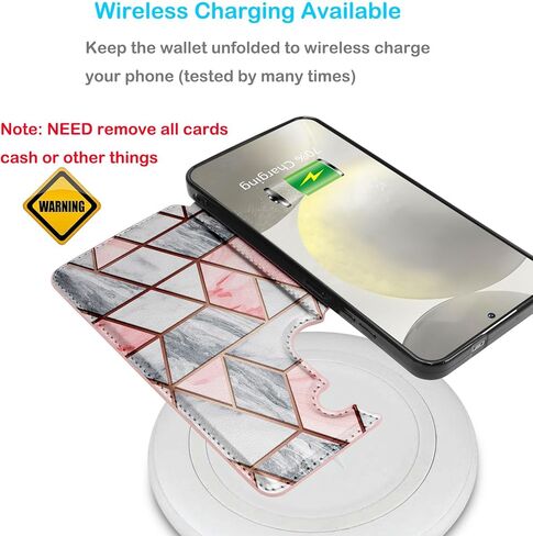 حافظة Galaxy S24+، حافظة محفظة Tekcoo Galaxy S24 Plus، فتحات حامل بطاقات الائتمان النقدية الفاخرة من جلد البولي يوريثان، إغلاق مغناطيسي، مسند فوليو، غطاء نحيف لهاتف Samsung S24 Plus 5G [أسود] in Kuwait