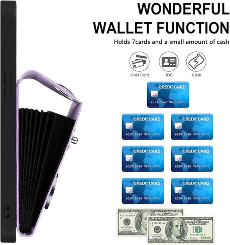 Case for Google Pixel 9 Pro XL Wallet Case Women,Premium Leather with 6 Card Slots Kickstand Durable Magnetic Clasp Shockproof Case for Google Pixel 9 Pro XL Pink YBK in Saudi Arabia