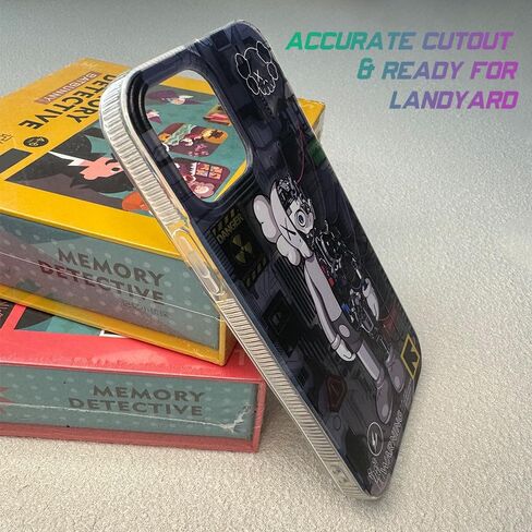 N/A Case for iPhone 12 Pro and for iPhone 12, Glossy Silver Colored with Trendy Cartoon Robot Design, IMD Laser Silicone Protective Cell Phone Back Cover in Saudi Arabia