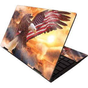 MightySkins Glossy Glitter Skin for HP Envy x360 13" (2020) - Colors Dont Run | Protective, Durable High-Gloss Glitter Finish | Easy to Apply, Remove, and Change Styles | Made in The USA