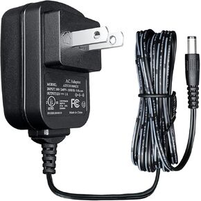 12V 1A 12W 5ft Long Power Supply Adapter, AC DC Switching Adapter (Input 100-240V, Output 12Volt 1Amp 1000mA), DC 12V 5.5x2.1mm Wall Mount Transformer Charger Plug, UL Listed