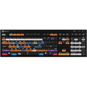 لوحة مفاتيح Logickeyboard مصممة لـ Blender 3D - لوحة مفاتيح PC Nero Slimline - LKB-BLEN-BJPU-US in Kuwait
