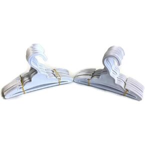 Dog Apparel Hangers Set of 24 Measures 7 1/4 Inch Wide Will Fit Over a 1 Inch Rod Great for Small Dog Clothes
