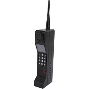 زخرفة الهاتف الخليوي من الطوب الرجعية، 80s 90s خمر الطوب نموذج الهاتف المحمول عيد الهالوين ديكورات الحفلات الطراز القديم نموذج الهاتف الخليوي التصوير الدعائم غرفة المعيشة المنزلية