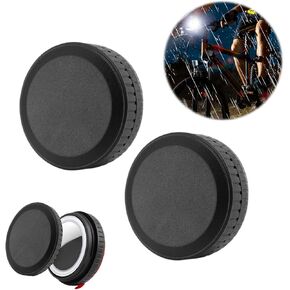 2Pcs Silicone Waterproof AirTag Holder, Light Hidden Convenient Quickly 3M Adhesive Sticker Case Compatible with AirTag, Suitable for Luggage Bike Remote Drone Skis, & More(1.4 * 1.4 * 0.6 in)
